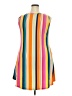 Unbranded Stripes Orange Casual Dress Size 2X - photo 2