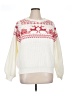 Forever 21 White Pullover Sweater Size XL - photo 1