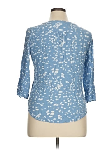 Monday Fun 3/4 Sleeve Blouse (view 2)