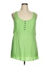 Torrid Green Sleeveless Blouse Size 1X Plus (1) - photo 1