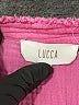 LUCCA 100% Cotton Pink 3/4 Sleeve Button-Down Shirt Size S - photo 7