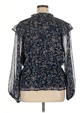 Calligraphie Long Sleeve Blouse (view 2)