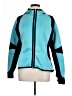 Nike 100% Polyester Color Block Teal Track Jacket Size L - photo 1