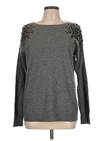 Sofia Cashmere Cashmere Pullover Sweater (view 1)