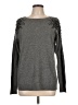 Sofia Cashmere 100% Cashmere Gray Cashmere Pullover Sweater Size L - photo 1