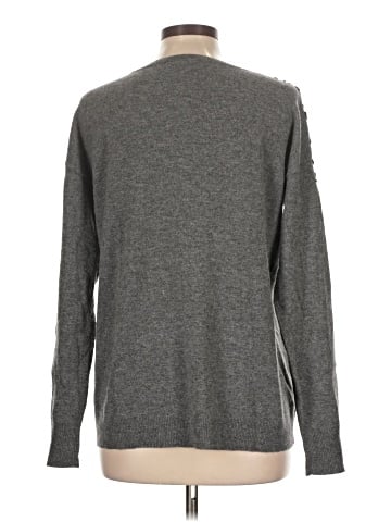 Sofia Cashmere Cashmere Pullover Sweater (view 2)