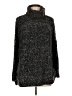 Ceny Black Turtleneck Sweater Size M - photo 1