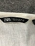 Zara Ivory Long Sleeve Button-Down Shirt Size M - photo 7