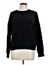 Vince. 100% Cotton Solid Black Pullover Sweater Size L - photo 1