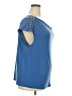 INC International Concepts Blue Sleeveless Blouse Size 2X - photo 4