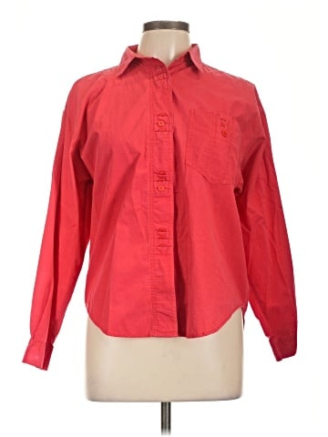 Jordache Long Sleeve Button-Down Shirt (view 1)