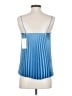 Vince. 100% Polyester Blue Sleeveless Blouse Size XS - photo 2