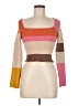 Le Lis Color Block Orange Pullover Sweater Size M - photo 1