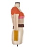 Le Lis Color Block Orange Pullover Sweater Size M - photo 4