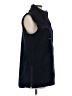 T by Talbots 100% Polyester Blue Vest Size S - photo 4