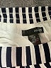 Aqua 100% Rayon Stripes Blue Shorts Size S - photo 3