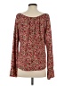 Norton McNaughton 100% Polyester Red Long Sleeve Blouse Size S - photo 2