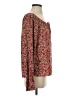 Norton McNaughton 100% Polyester Red Long Sleeve Blouse Size S - photo 4