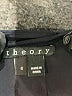Theory Solid Black Cocktail Dress Size 4 - photo 7