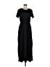 Unbranded Solid Black Casual Dress Size M (estimated) - photo 1