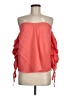 Mine 100% Polyester Orange Sleeveless Blouse Size M - photo 1