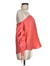 Mine 100% Polyester Orange Sleeveless Blouse Size M - photo 4