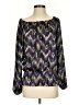 MICHAEL Michael Kors 100% Polyester Purple 3/4 Sleeve Blouse Size S - photo 1