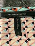 BCBGMAXAZRIA 100% Polyester Paisley Teal Blue Romper Size S - photo 3