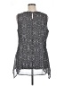 Fever 100% Polyester Black Sleeveless Blouse Size XL - photo 2