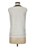 CeCe Ivory Sleeveless Blouse Size M - photo 2
