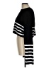 Olivaceous 100% Cotton Stripes Black Cardigan Size L - photo 5