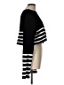 Olivaceous 100% Cotton Stripes Black Cardigan Size L - photo 4