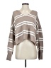 Hollister Stripes Brown Pullover Sweater Size S - photo 1