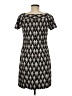 Rabbit Rabbit Rabbit Designs Argyle Gray Casual Dress Size 6 - photo 2