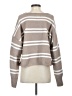Hollister Stripes Brown Pullover Sweater Size S - photo 2