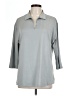 Assorted Brands Gray Long Sleeve Polo Size L - photo 1