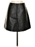 Gap Solid Black Faux Leather Skirt Size 2 (petite) - photo 2
