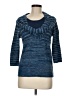 Breckenridge Blue Pullover Sweater Size M - photo 1