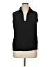 Unbranded 100% Polyester Black Sleeveless Blouse Size XL - photo 1