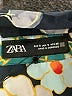 Zara Floral Black Long Sleeve Blouse Size S - photo 7