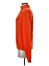 Shein 100% Polyester Solid Orange Turtleneck Sweater Size 6 - photo 5