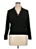 Rebecca Taylor Black Wool Pullover Sweater Size XL - photo 1