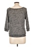 Julie's Closet Print Gray Pullover Sweater Size L - photo 2