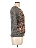 Julie's Closet Print Gray Pullover Sweater Size L - photo 4
