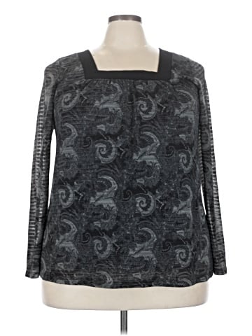 Susan Lawrence Long Sleeve Blouse (view 1)