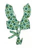 Unbranded Paisley Green Swimsuit Top Size L - photo 1