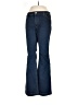 Assorted Brands Chevron-herringbone Blue Jeans Size 10 - photo 1