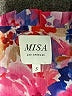 MISA Los Angeles 100% Polyester Pink Short Sleeve Blouse Size S - photo 7