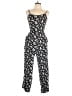 Kingston Grey Graphic Black Jumpsuit Size L - photo 1