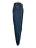 L.L.Bean 100% Cotton Chevron-herringbone Blue Jeans Size 8 - photo 4